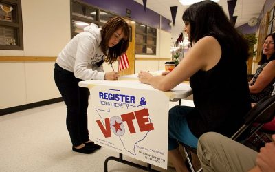 Voter registration in Texas is taking a nosedive, new data shows