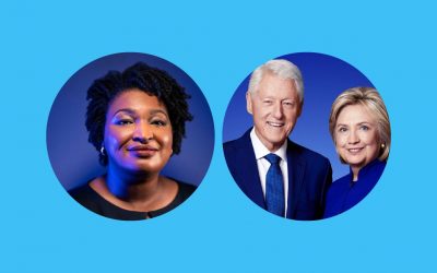 Texas Democrats meet with Stacey Abrams, Clintons