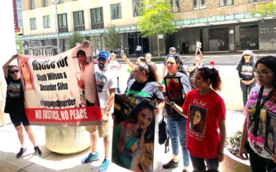 Mothers protest their children’s unsolved cases at HPD HQ